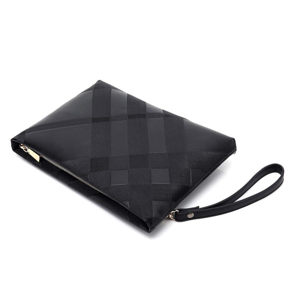 4365 Clutch Bag Man Purse Handbag 12 inches Large Hand Bag Big Clutch
